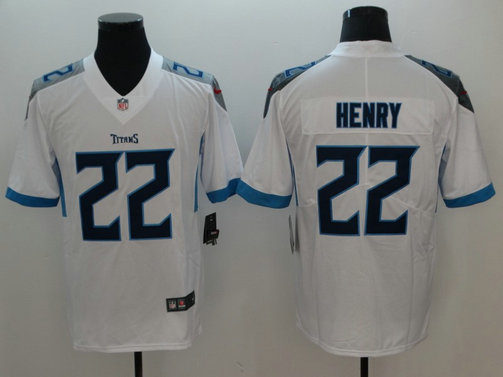 Nike Titans 22 Derrick Henry White New 2018 Vapor Untouchable Limited Jersey