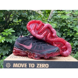 Nike Vapormax 2023 Flyknit Black Red Shoes
