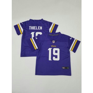 Nike Vikings 19 Adam Thielen Purple Toddler Jersey