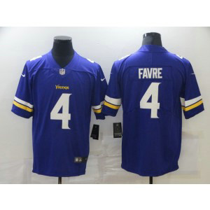 Nike Vikings 4 Faver Purple Vapor Untouchable Limited Men Jersey