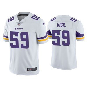 Nike Vikings 59 Nick Vigil White Vapor Untouchable Limited Men Jersey