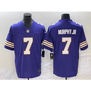 Nike Vikings 7 Murphy Jr Purple 2023 F.U.S.E Vapor Limited Men Jersey