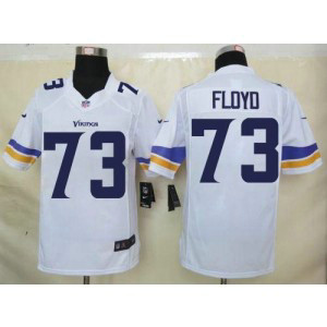 Nike Vikings 73 Sharrif Floyd White Men NFL Limited Jersey