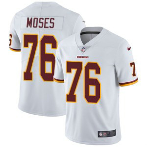 Nike Washington Redskins 76 Morgan Moses Vapor Untouchable White Limited Men Jersey