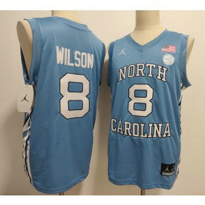 North Carolina Tar Heels 8 Caleb Wilson Blue Vapor Limited Men Jersey North Carolina Tar Heels 8 Caleb Wilson Blue Vapor Limited Men Jersey
