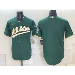 Oakland Athletics Blank Green Men Jersey