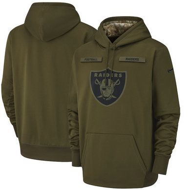 Oakland-Raiders-Nike-Salute-To-Service-Sideline-Therma-Performance-Olive-Pullover-Hoodie