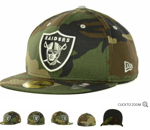 Oakland Raiders fitted 60D 9