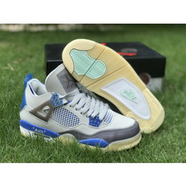 Off-White x Air Jordan 4 Retro Sail Shoes