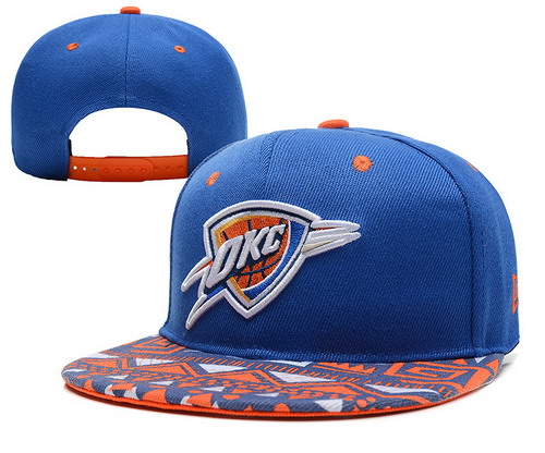 Oklahoma City Thunder Snapbacks Hats YD022