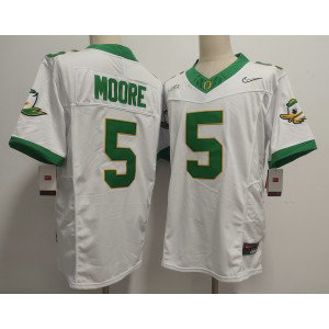 Oregon Ducks 5 Dante Moore White F.U.S.E. Vapor Limited Men Jersey Oregon Ducks 5 Dante Moore White F.U.S.E. Vapor Limited Men Jersey