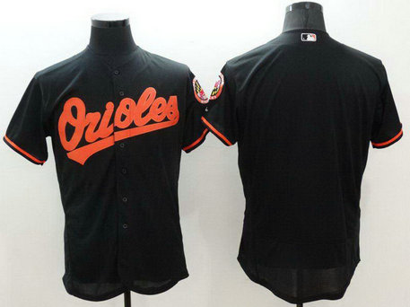 Orioles Blank Black Flexbase Jersey