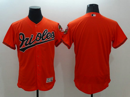 Orioles Blank Orange Flexbase MLB Jersey