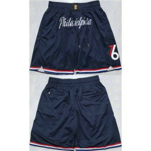 Philadelphia 76ers Navy Shorts (Run Small)