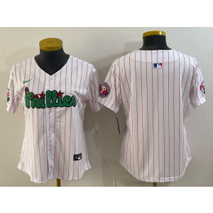 Philadelphia Phillies White Cool Base Women Jersey Philadelphia Phillies White Cool Base Women Jersey