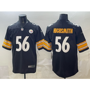 Pittsburgh Steelers 56 Highsmith Black Vapor Limited Men Jersey