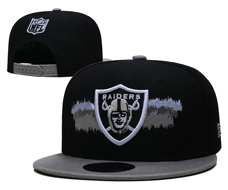 Raiders black caps nt 12