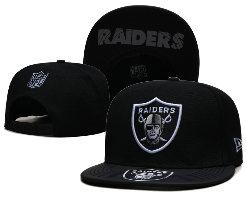 Raiders black caps tx 5