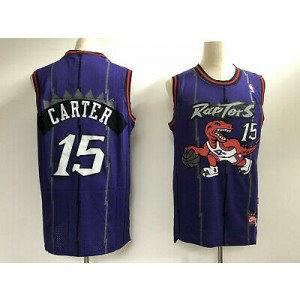 Raptors 15 Vince Carter Purple Men Swingman Jersey