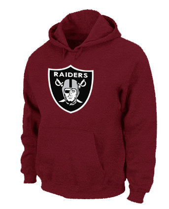 Red Oakland Raiders Critical Victory Pullover Hoodie