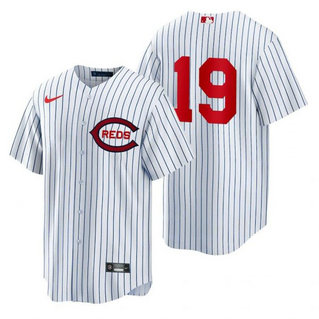 Reds 19 Joey Votto White Nike 2022 Field Of Dreams Cool Base Jersey
