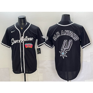 San Antonio Spurs Blank Baseball Vapor Limited Men Jersey San Antonio Spurs Blank Baseball Vapor Limited Men Jersey