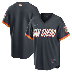 San Diego Padres Blank Obsidian 2026 City Connect Cool Base Men Jersey