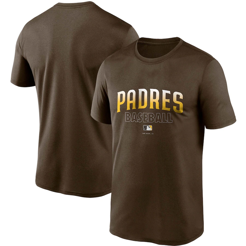 San Diego Padres brown T Shirt 1