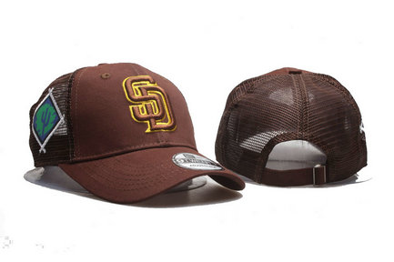 San Diego Padres brown caps YP