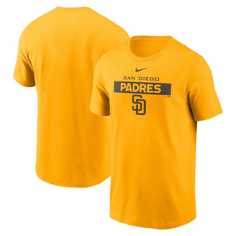 San Diego Padres yellow T shirt 1