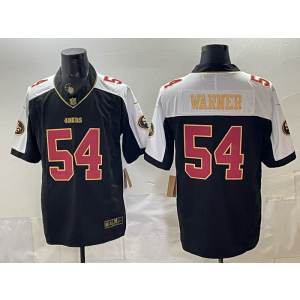San Francisco 49ers 54 Fred Warner Thanksgiving Day F.U.S.E. Vapor Limited Men Jersey San Francisco 49ers 54 Fred Warner Thanksgiving Day F.U.S.E. Vapor Limited Men Jersey