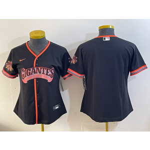 San Francisco Giants Blank Black 2026 Alternate Cool Base Women Jersey