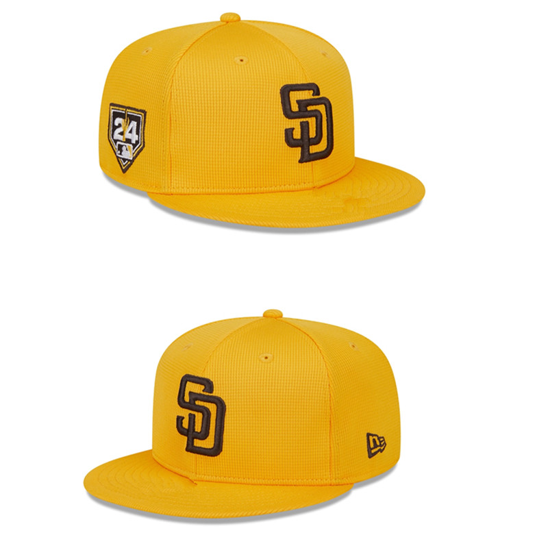San diego Padres caps tx yellow