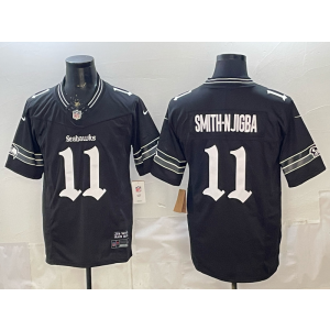 Seattle Seahawks 11 Jaxon Smith-Njigba Black F.U.S.E. Vapor Limited Men Jersey