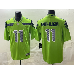 Seattle Seahawks 11 Jaxon Smith-Njigba Green Vapor Limited Men Jersey