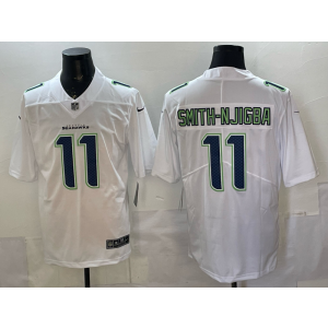 Seattle Seahawks 11 Jaxon Smith-Njigba White Vapor Limited Men Jersey