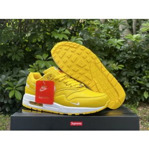 Supreme x Nike Air Max 1 Yellow 87 Shoes