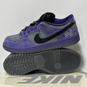 Supreme x Nike Dunk SB DUNK LOW PRO OG QS Purple SHoes