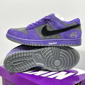 Supreme x Nike Dunk SB DUNK LOW Purple Shoes