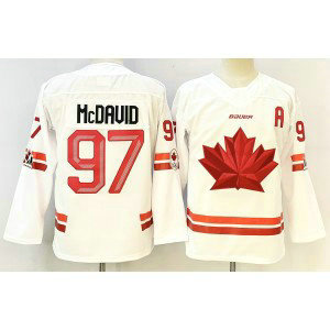 Team Canada 97 Connor McDavid White New Men Jersey
