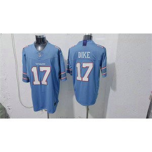 Tennessee Titans 17 Chimere Dike Light Blue 2026 F.U.S.E. Vapor Limited Men Jersey
