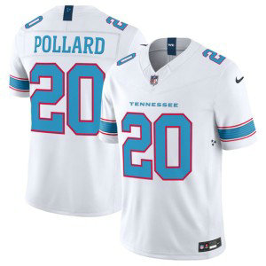 Tennessee Titans 20 Tony Pollard White 2026 F.U.S.E. Vapor Limited Men Jersey Tennessee Titans 20 Tony Pollard White 2026 F.U.S.E. Vapor Limited Men Jersey