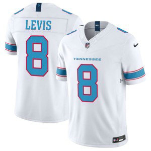 Tennessee Titans 8 Will Levis White 2026 F.U.S.E. Vapor Limited Men Jersey Tennessee Titans 8 Will Levis White 2026 F.U.S.E. Vapor Limited Men Jersey