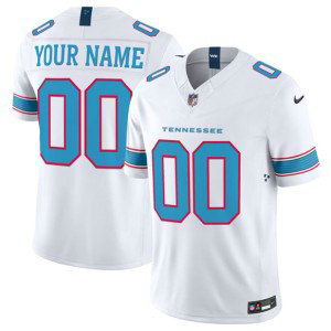Tennessee Titans Customized White 2026 F.U.S.E. Vapor Limited Men Jersey
