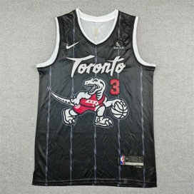 Toronto Raptors 3 Ingram Black Men Jersey