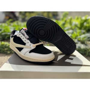 Travis Scott Nike Air Jordan 1 Low Medium Olive Shoes