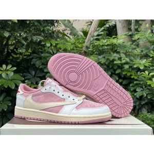 Travis Scott x Nike Air Jordan 1 Low OG Pink Shoes