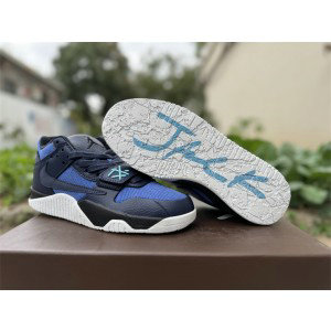 Travis Scott x Nike Air Jordan Jumpman Jack Black Blue Shoes