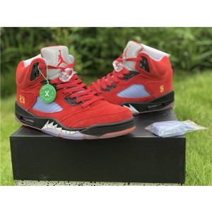 Trophy Room x Air Jordan 5 'University Red' Shoes