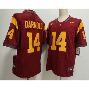 USC Trojans 14 Sam Darnold Red F.U.S.E. Vapor Limited Men Jersey
